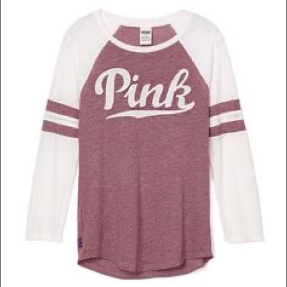 PINK Victoria's Secret Tops - 5 for $20 Victoria’s Secret Pink Burnout Tee